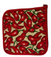 Potholder-Chilies