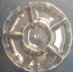 Clear Plastic Bowl-Five Compartment