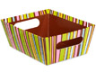 Market Tray- Chocolate Stripes