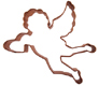 Copper Cookie Cutter-Cupid