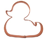 Copper Cookie Cutter-Rubber Duck