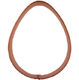 Copper Cookie Cutter-Egg