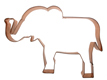 Copper Cookie Cutter - Elephant