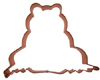 Copper Cookie Cutter-Frog