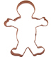 Gingerbread Boy Copper Cookie Cutter