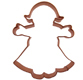 Girl Copper Cookie Cutter
