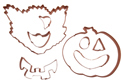 Halloween Copper Cookie Cutter Set