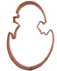 Hatchling Copper Cookie Cutter