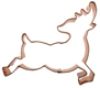 Reindeer 2 Copper Cookie Cutter