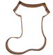 Socking Copper Cookie Cutter
