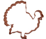 Turkey Copper Cookie Cutter