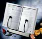 Stainless Steel Cookbook Holder