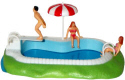 Swimming Pool Cake Topper Set