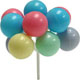 Pastel Balloon Picks