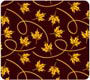 Chocolate Transfer Sheet-Blowing Leaves