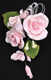Pink Small Tea Rose Spray