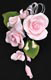 Pink Small Tea Rose Spray