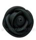 Jet Black Royal Icing Roses