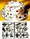 Fruit and Cooking Utensils Patchwork Cutter Set