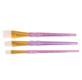 White Taklon Wash Brush Set