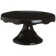 10 1/2" Black Pedestal Cake Stand