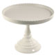 White Round Pedestal Stand