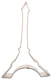 Eiffel Tower Cookie Cutter