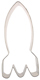Rocket Cookie Cutter