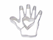 Heart In Hand Cookie Cutter