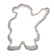 Cookie Cutter - Waving Santa