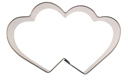 Double Hearts Cookie Cutter