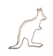 Kangaroo Cookie Cutter