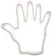Right Hand Cookie Cutter