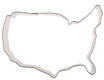 USA Map Cookie Cutter