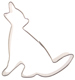 Mini Coyote Cookie Cutter