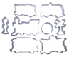 Large Train Cookie Cutter Set