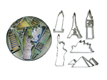 Landmarks Cookie Cutter Set