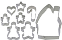 Gingerbread House Cookie Cutter Set