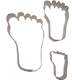 Feet Cookie Cutter Set