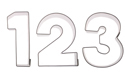 Numbers Cookie Cutter Set