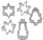 Mini Snow Cookie Cutter Set