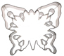 Butteryfly With Insert Cookie Cutter