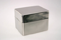 Stainless Steel Recipe Box