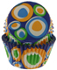 Fun Blue Circles Standard Baking Cup