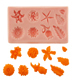 Flowers and Leaves Silicone Mold