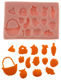 Fruit and Basket Silicone Mold