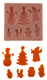 Christmas Assortment Silicone Mold