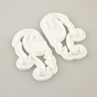 Contemporary Triple Leaf Scroll Cutter