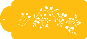 Rosebud Vine Designer Stencil