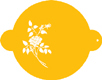 Rose Spray Designer Stencil